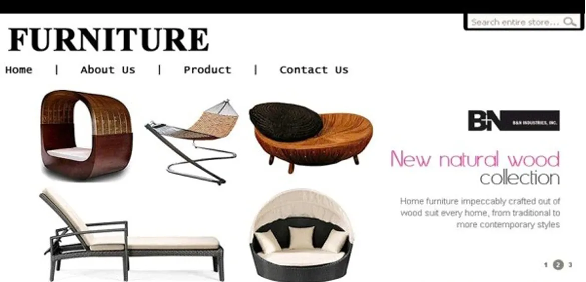 Portal  website katalog Great Chair
